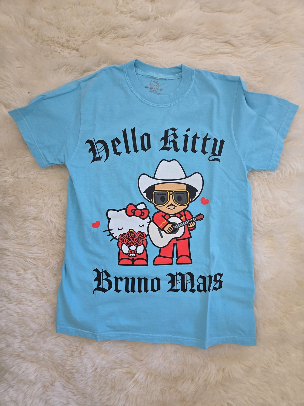 Hello Kitty x Bruno Mars Unisex Tee - NWOT